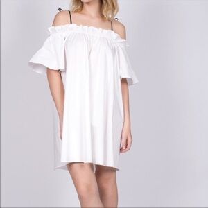 SugarLips White Off The Shoulder Dress Sz XS NWT